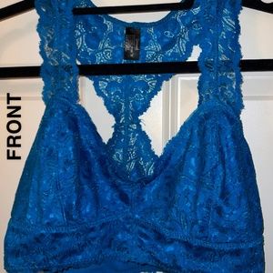 Blue Bralette